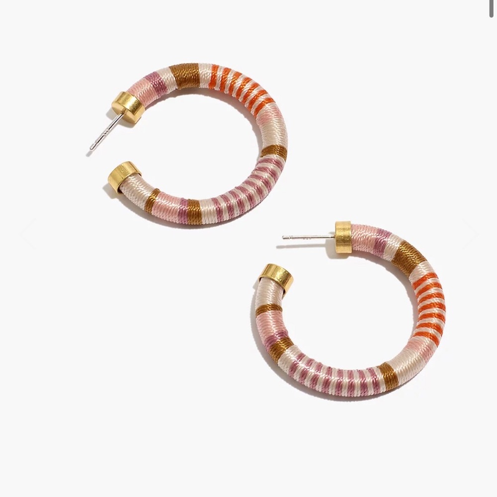 Madewell Thread Wrapped Earrings